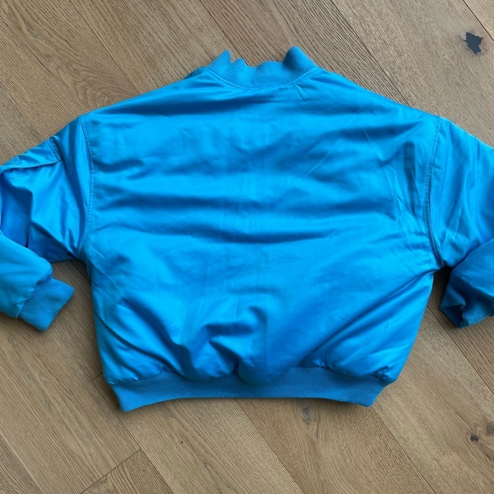 Nike Jordan Renegade blue bomber Jacket - oversized puffer dopamine dressing - Picture 13 of 14